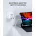 Travel Adapter UK Adapter England Germany Plug Travel Adapter UK with 2 USB 1USB C (3A) Socket Adapter Type G for England Ireland Great Britain Wall Charger Charging Station